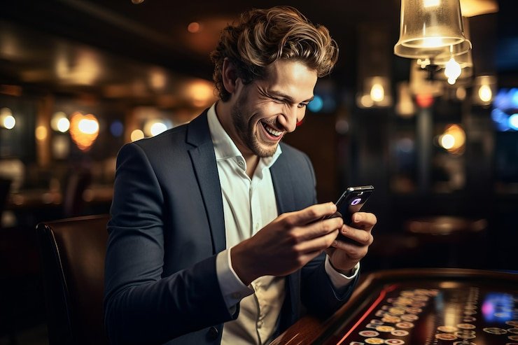 Ilustrasi jaringan pengguna yang saling terhubung dalam program referral rastoto